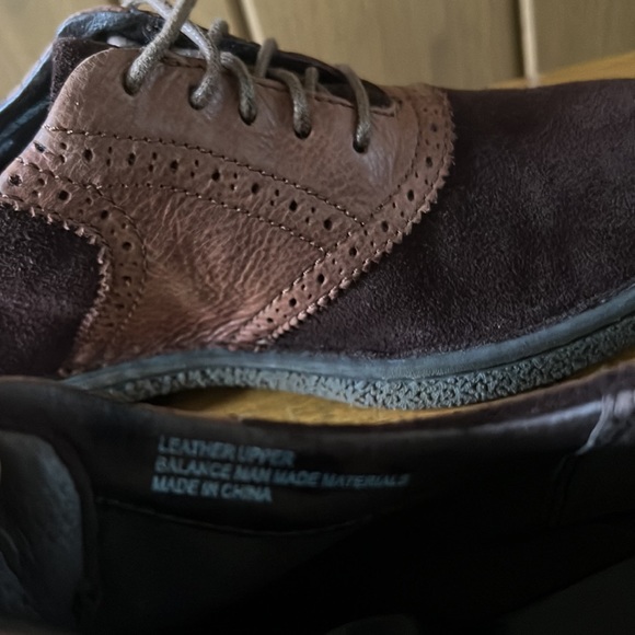 Size 10 Mens Born Suede Leather Wingtip Oxfords main image 7